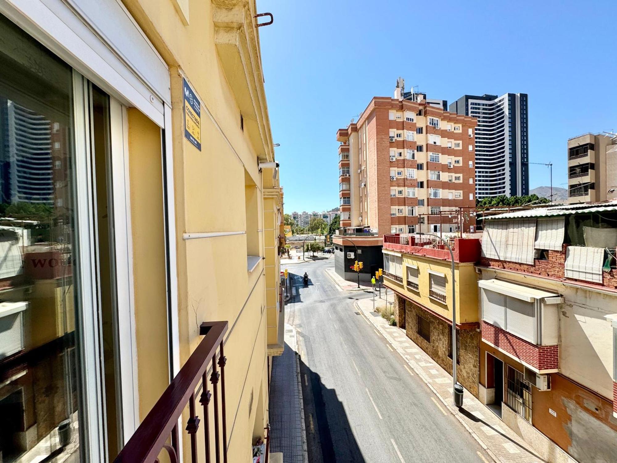 Ferienwohnung Lujoso Piso Centro Aparcamiento Privado, Terraza & Ac Málaga Exterior foto
